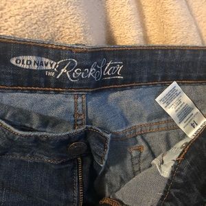 Old Navy jeans. Rockstar skinny size 14